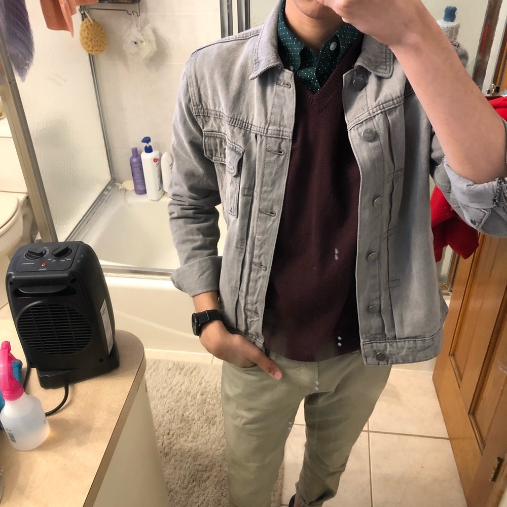 Cotton On Grey Denim Jacket